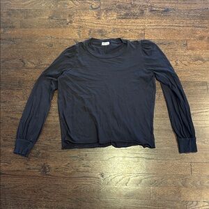 LAmade Women’s Classic Black Long Sleeve Top Size Medium